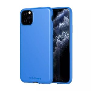 Genuine Tech21 Blue StudioColour Plant Based Material Case For iPhone 11 Pro Max