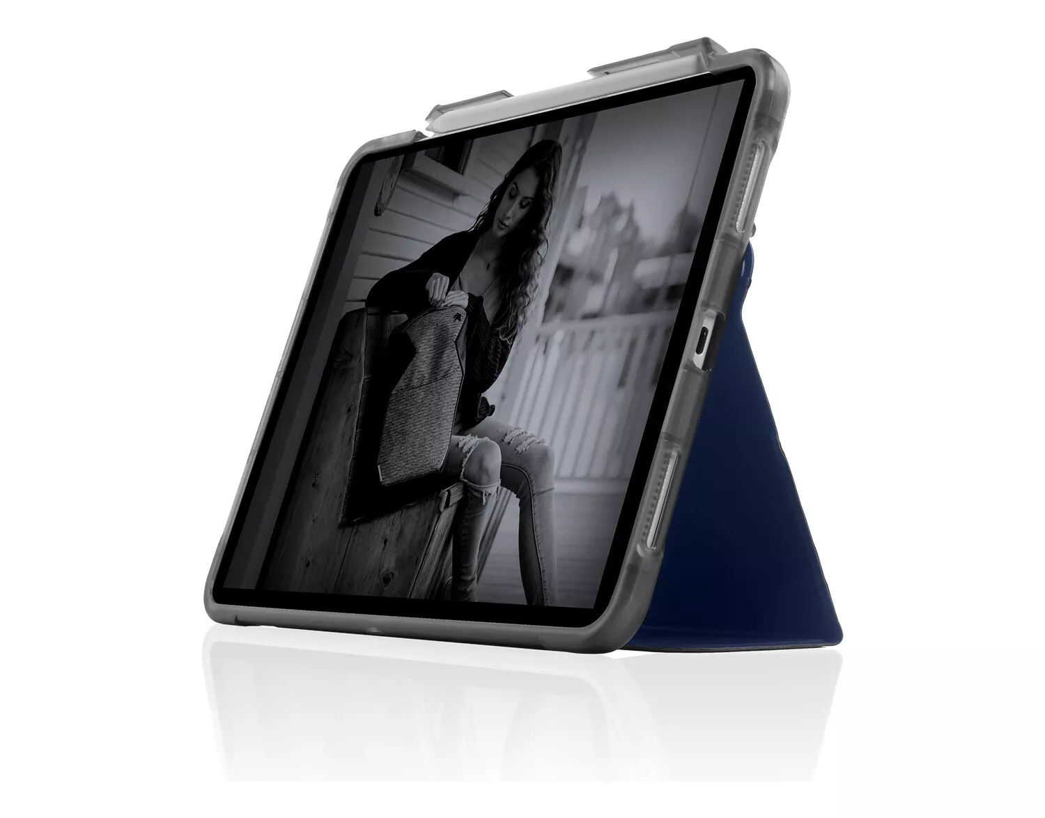 Genuine STM Dux Studio Case for 11-inch iPad Pro (1st generation) Midnight Blue