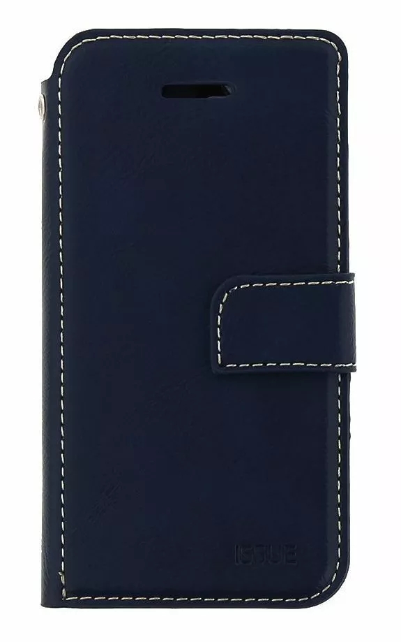 Molancano Wallet Book Case for Samsung Galaxy S21 FE - Blue