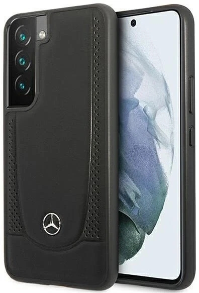 Genuine Mercedes Perforated Leather Case for Samsung Galaxy S22+