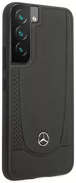 Genuine Mercedes Perforated Leather Case for Samsung Galaxy S22+ - Image 2