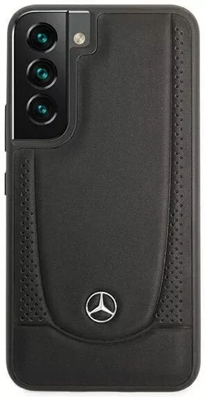 Genuine Mercedes Perforated Leather Case for Samsung Galaxy S22+ - Image 3