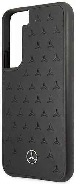 Genuine Mercedes Black Star Leather Case for Samsung Galaxy S22+ - Image 5