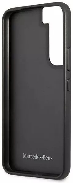 Genuine Mercedes Black Star Leather Case for Samsung Galaxy S22+ - Image 6
