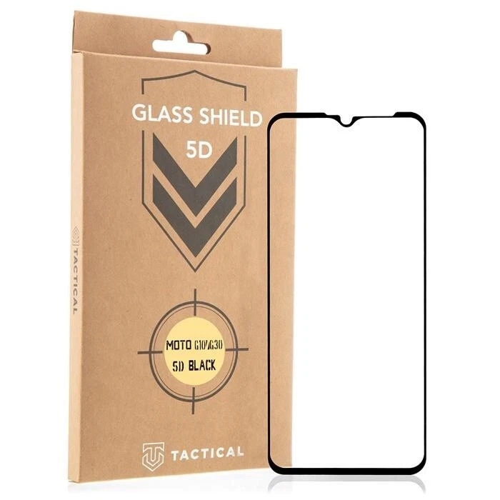 Tactical Tempered Glass Shield 5D for Motorola G10/G20/G30