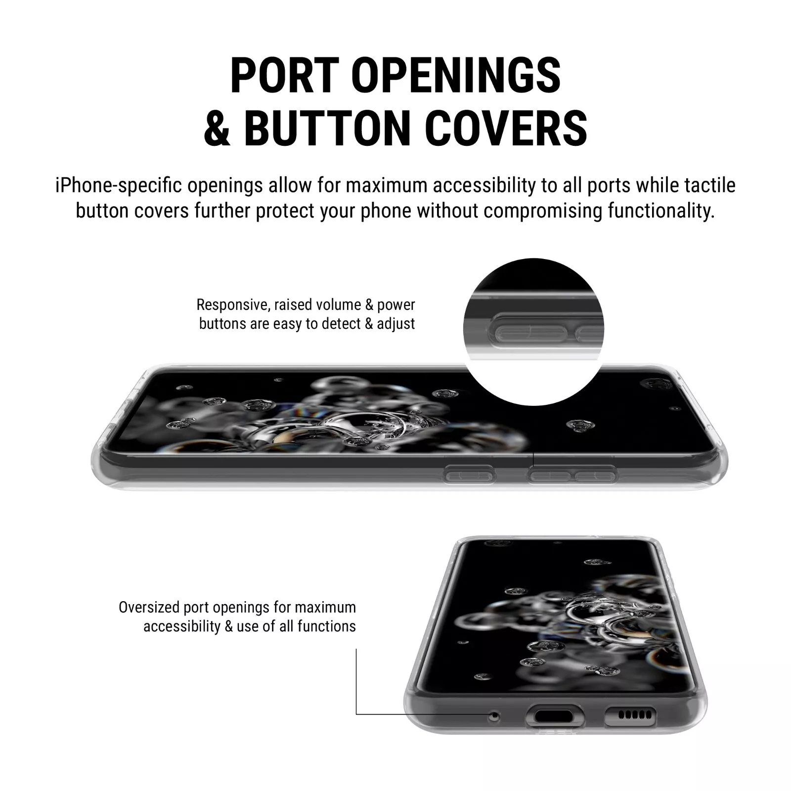 Genuine Incipio NGP Pure Transparent Impact Case for Samsung Galaxy S20 - Image 2