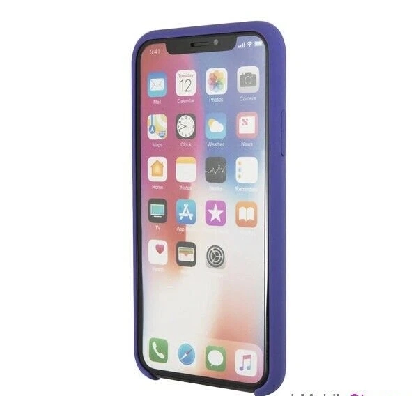 Genuine Guess Green Silicone Hardcase Cover for Apple iPhone X or XS - Image 3