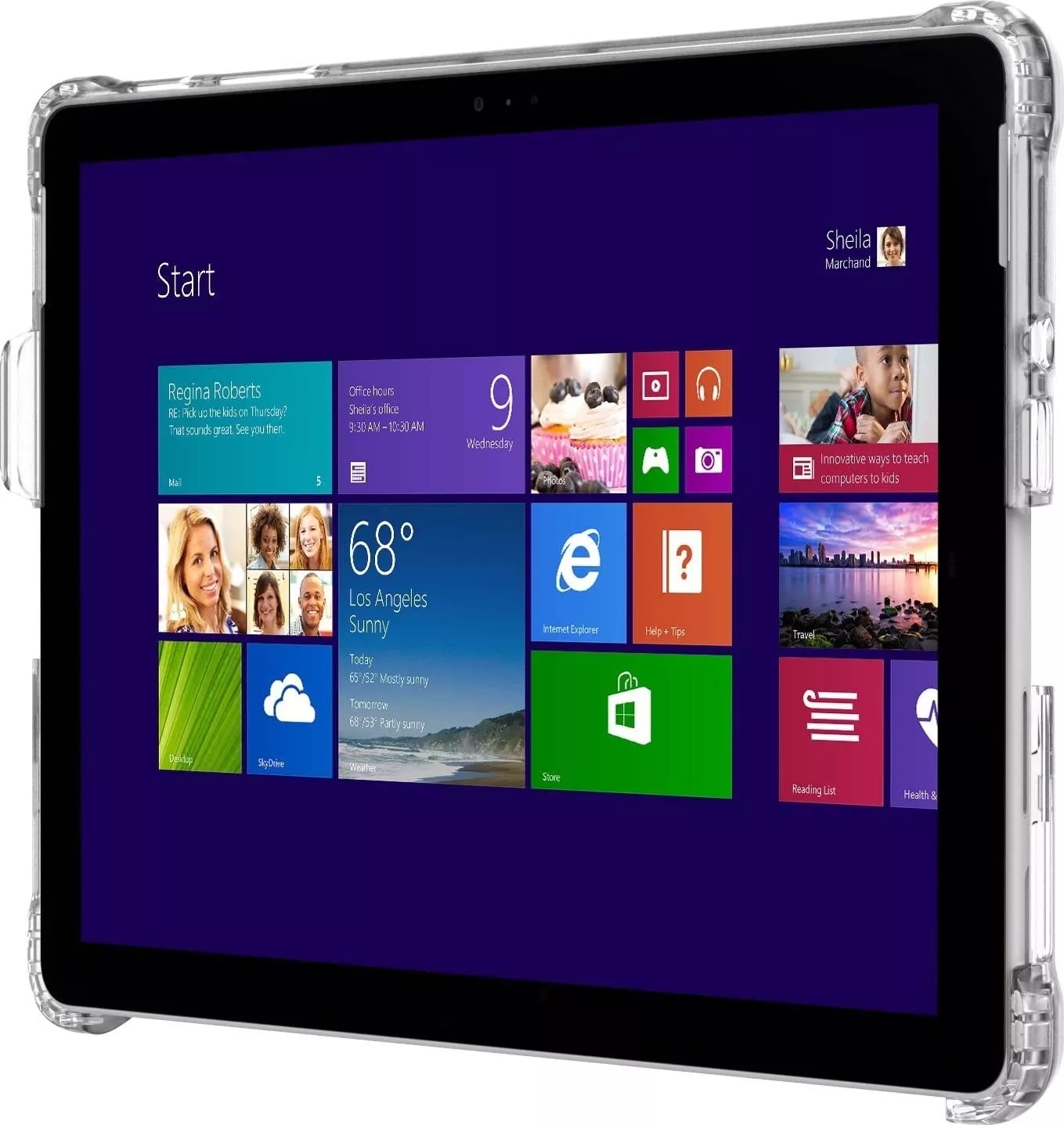 Genuine Incipio Octane Translucent Impact Case for Microsoft Surface Go - Image 2