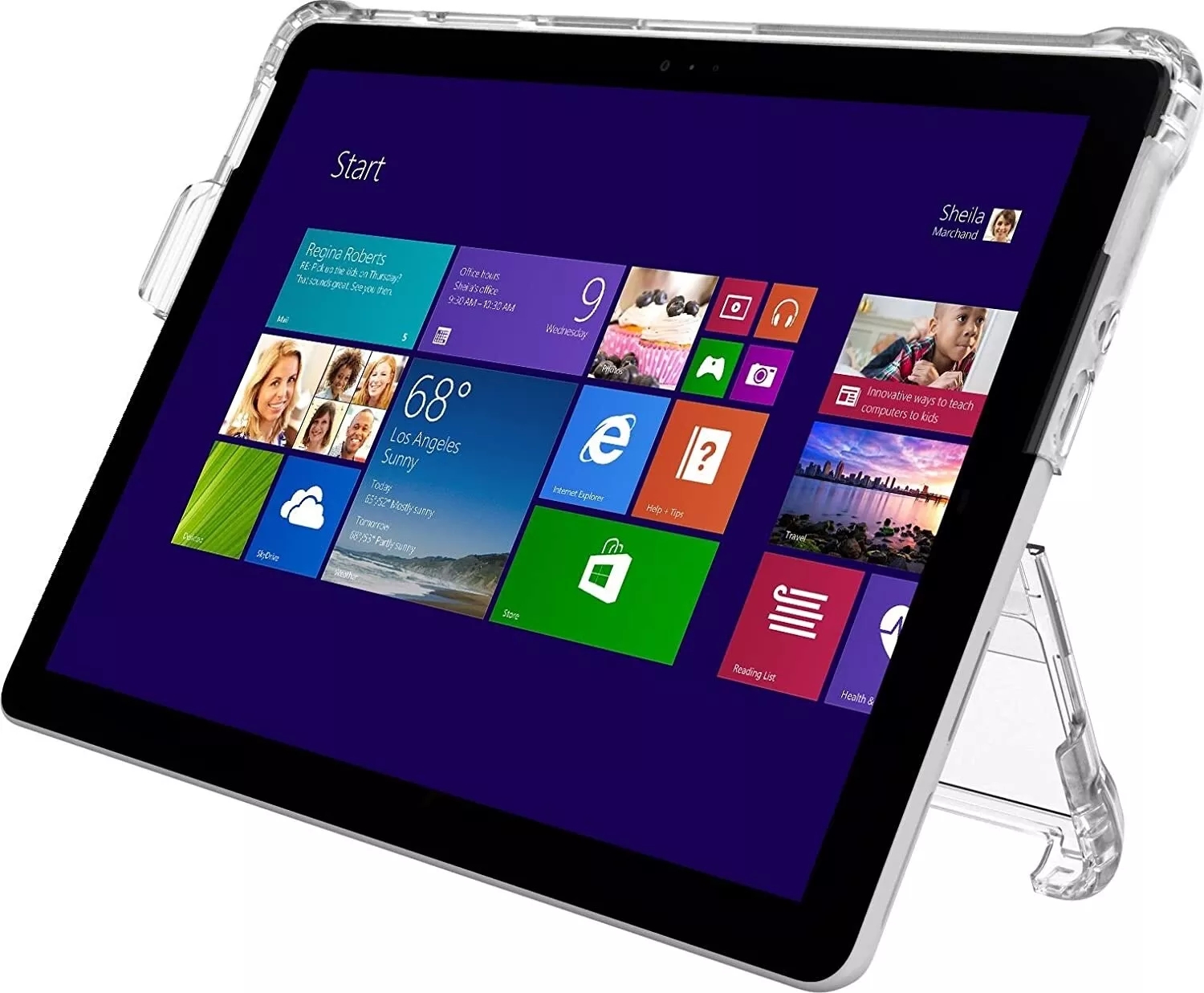 Genuine Incipio Octane Translucent Impact Case for Microsoft Surface Go - Image 4