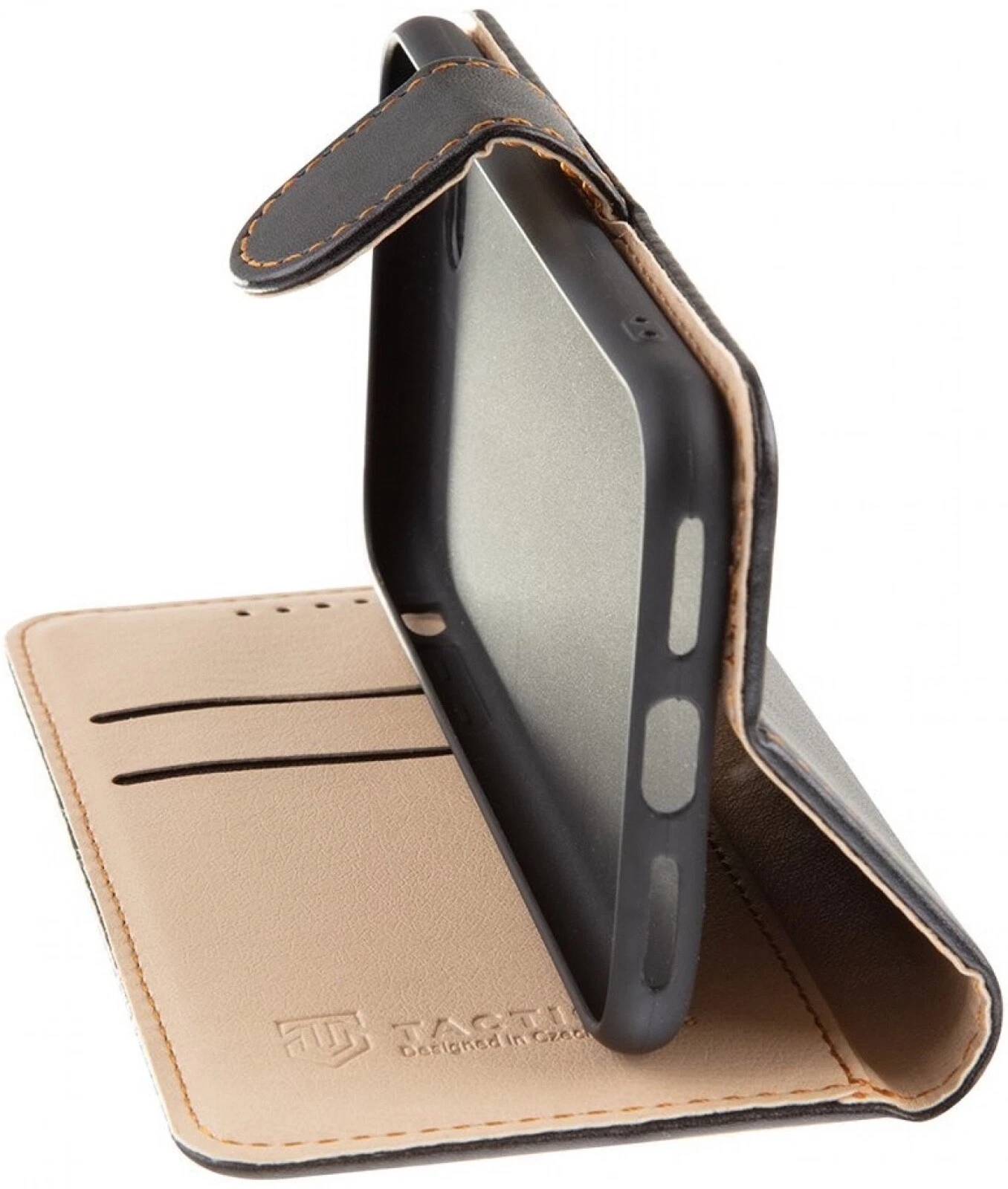 Tactical Field Notes Wallet Book Case for Samsung Galaxy A13 5G in Black - Image 2