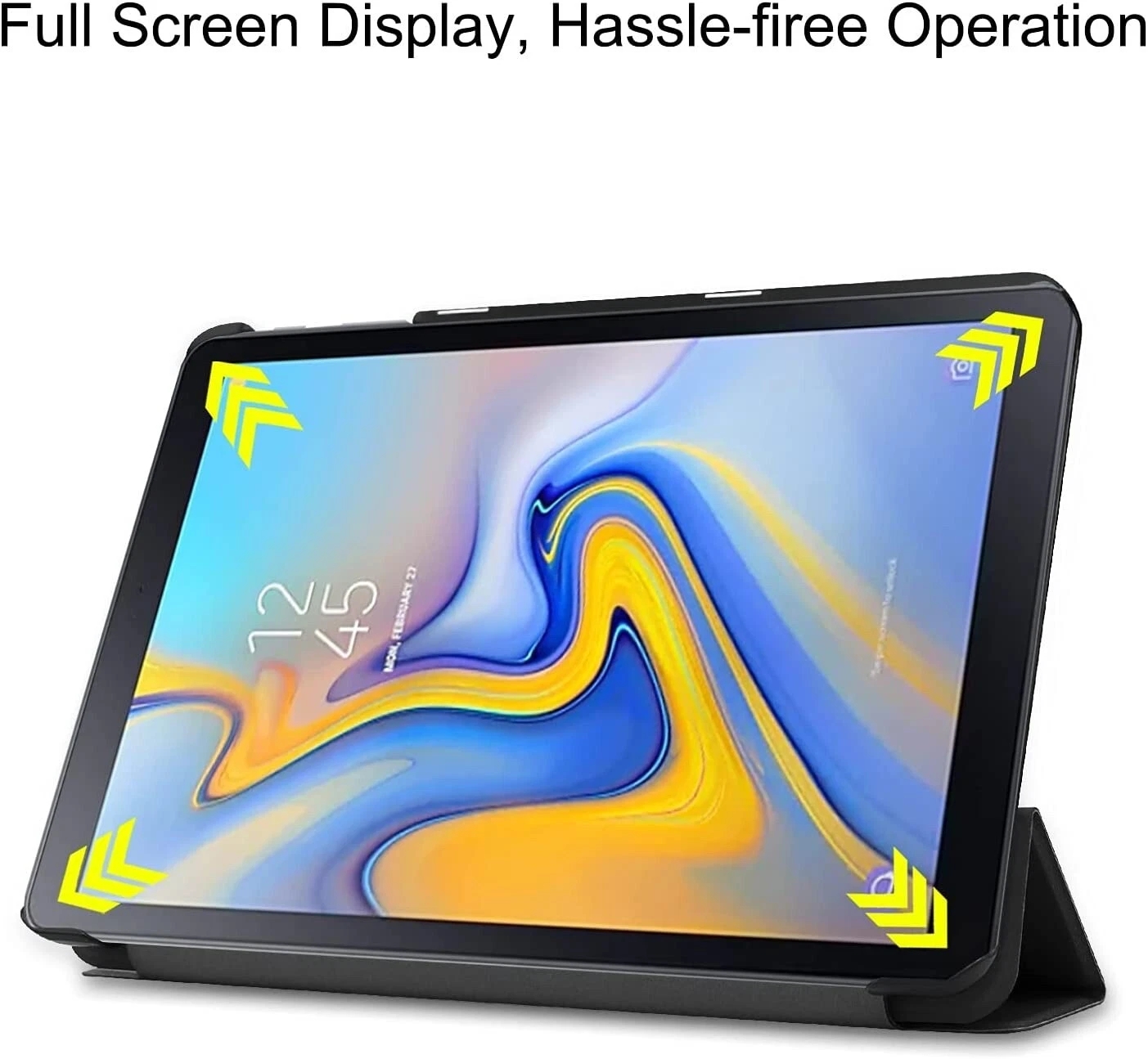 Tatical Book Case For Samsung Tab T583 10.1" in Black - Image 6