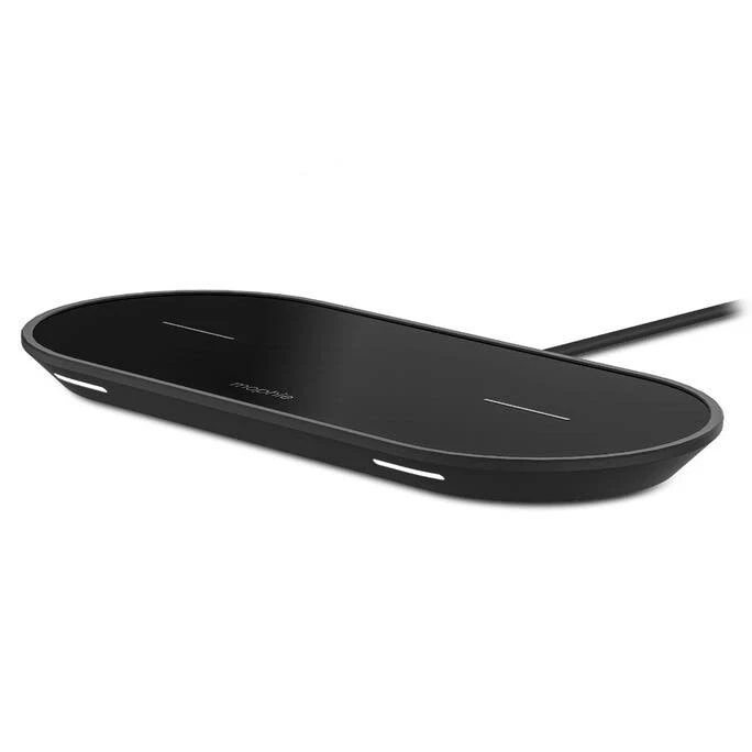 GENUINE Mophie Dual Wireless Charging Pad 7.5w fast Charging Apple Samsung - Image 2