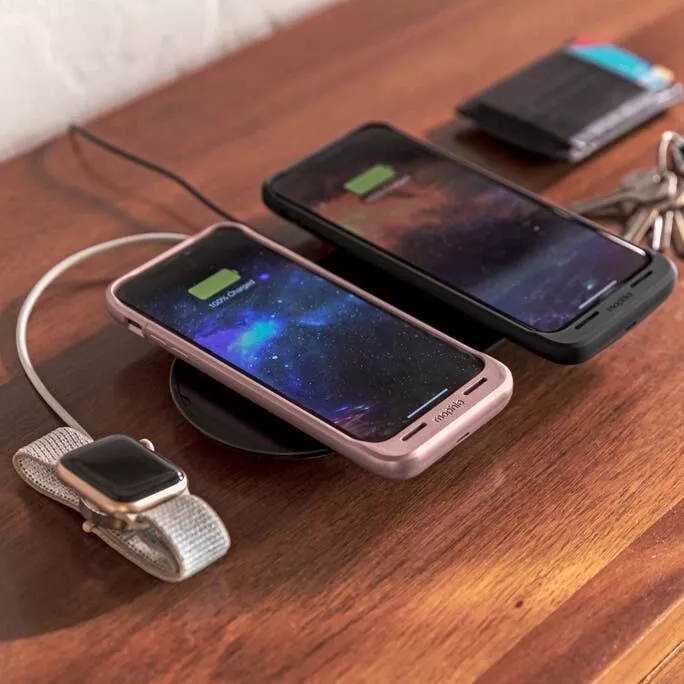 GENUINE Mophie Dual Wireless Charging Pad 7.5w fast Charging Apple Samsung - Image 4