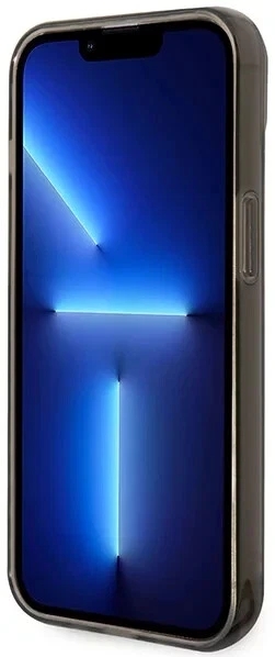 Genuine Guess Vintage Logo Translucent Black Case Cover For Apple iPhone 14 - Image 5