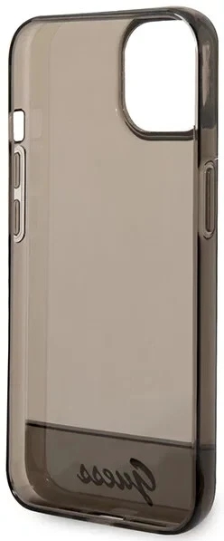 Genuine Guess Vintage Logo Translucent Black Case Cover For Apple iPhone 14 - Image 7