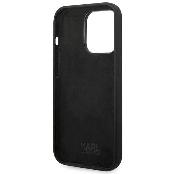 Genuine Karl Lagerfeld Choupette Liquid Silicone Case For iPhone 14 Pro Max - Image 7