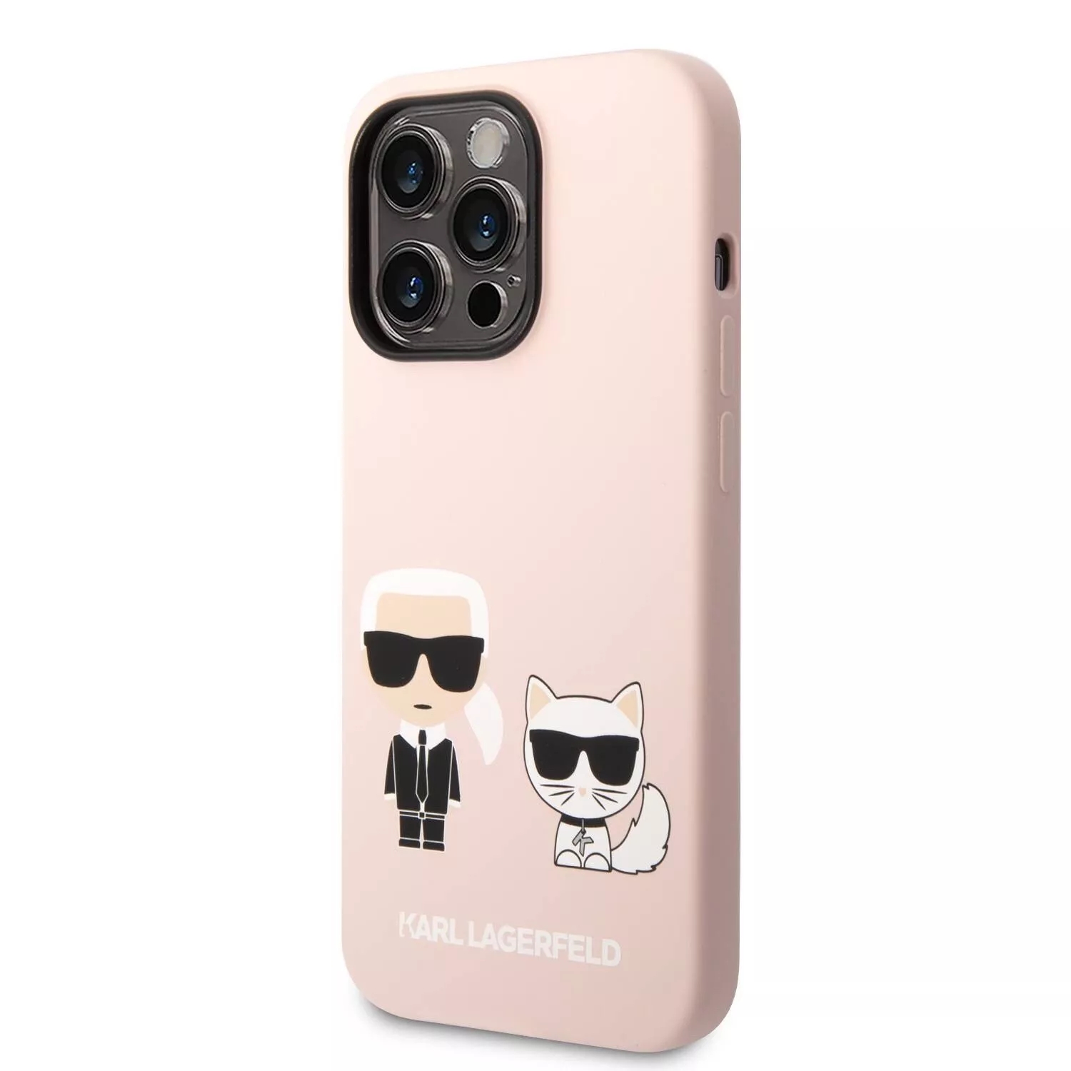 Genuine Karl Lagerfeld Karl & Choupette MagSafe Silicone Case iPhone 14 Pro Max - Image 2