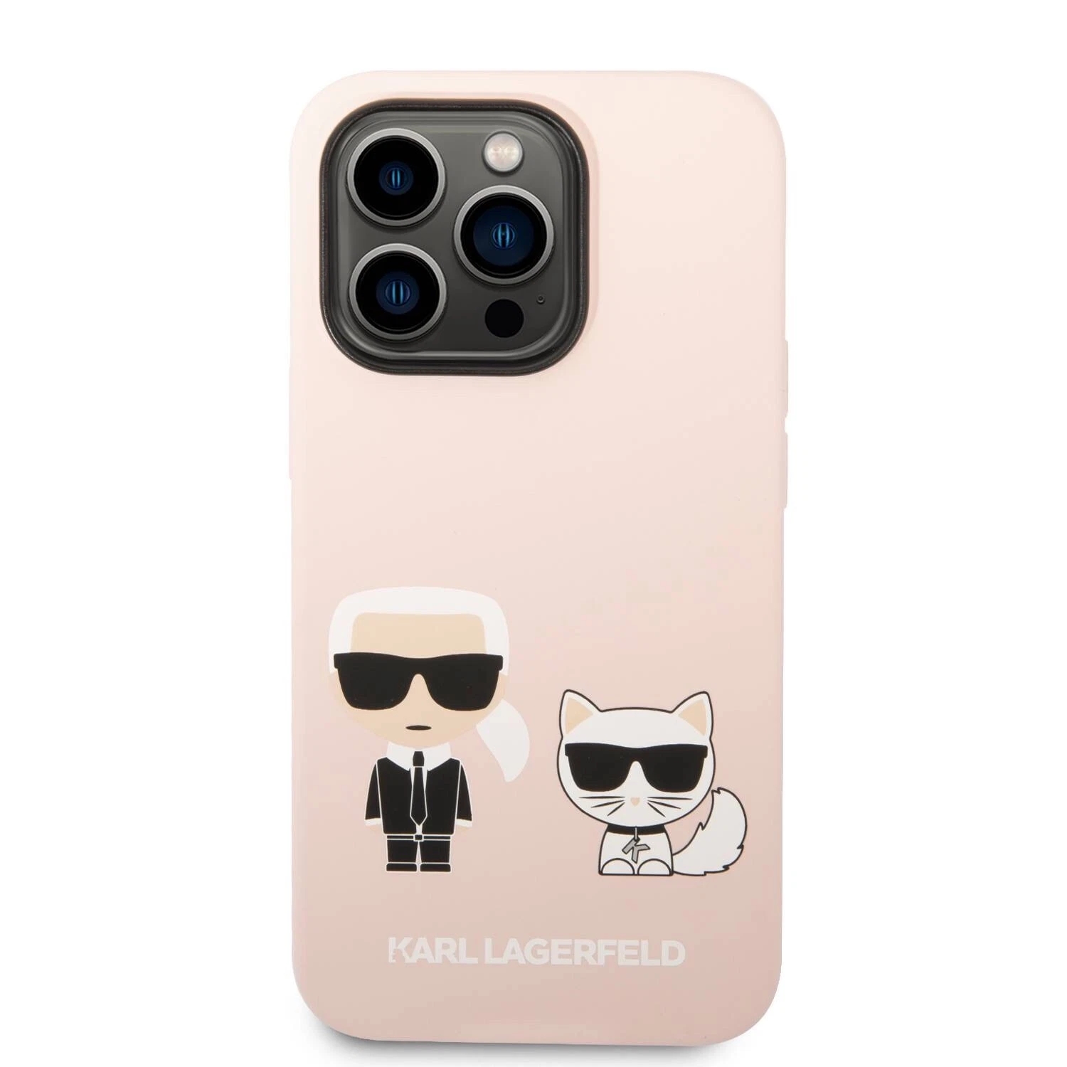 Genuine Karl Lagerfeld Karl & Choupette MagSafe Silicone Case iPhone 14 Pro Max - Image 3