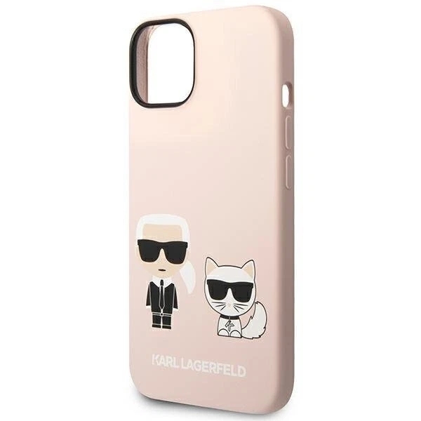 Genuine Karl Lagerfeld Karl & Choupette MagSafe Silicone Case iPhone 14 Plus - Image 6