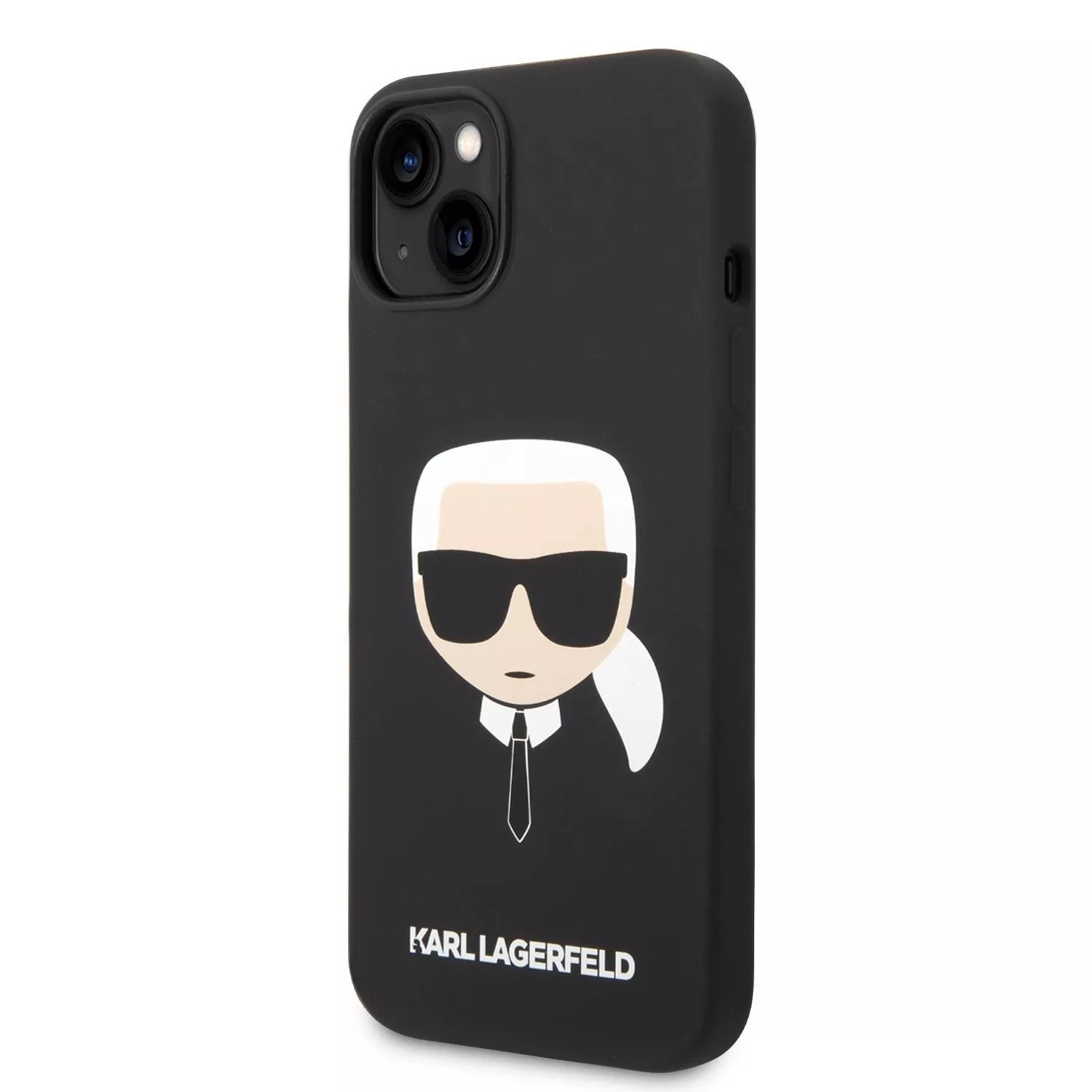 Genuine Karl Lagerfeld Karl Head MagSafe Liquid Silicone Case iPhone 14 Plus - Image 2