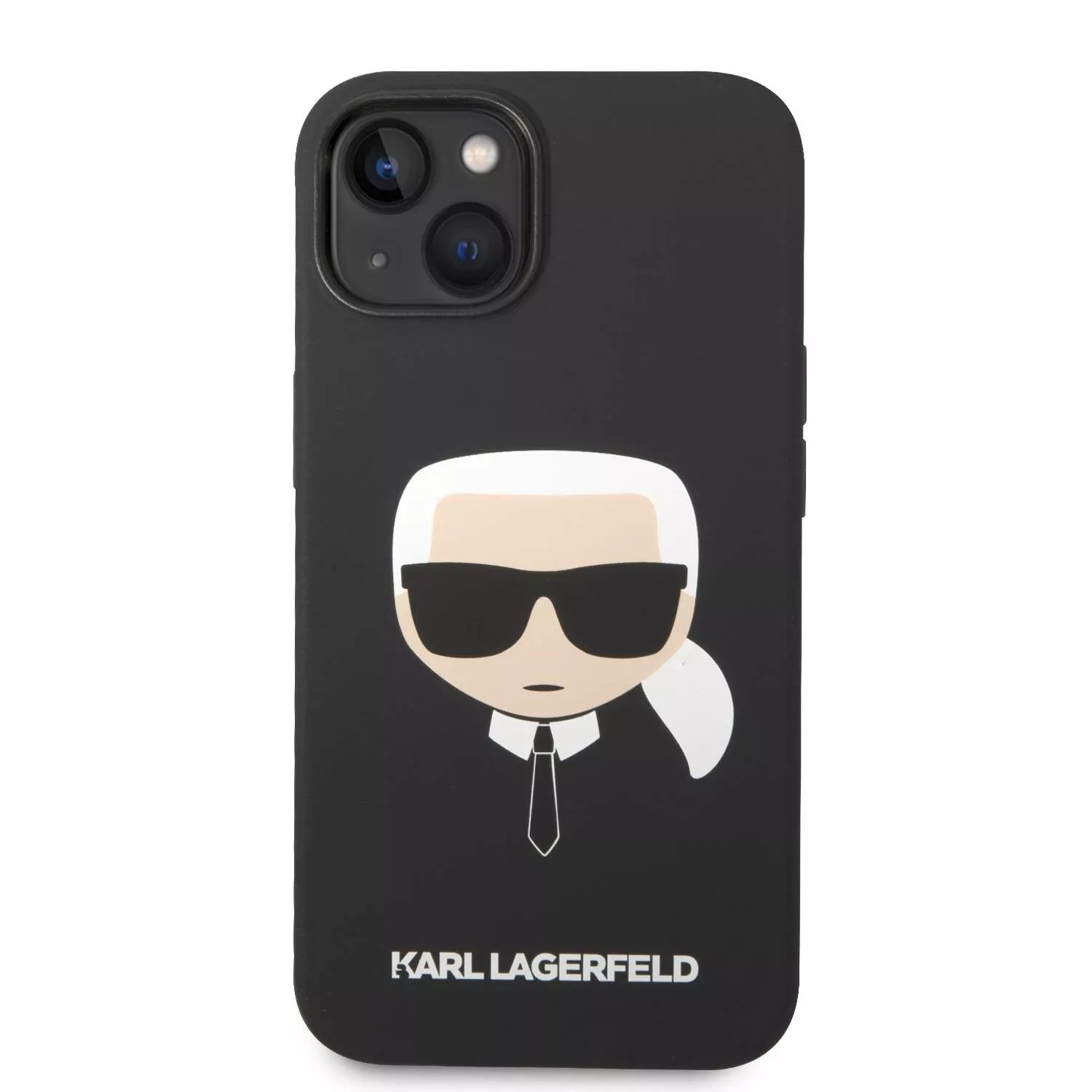 Genuine Karl Lagerfeld Karl Head MagSafe Liquid Silicone Case iPhone 14 Plus - Image 3