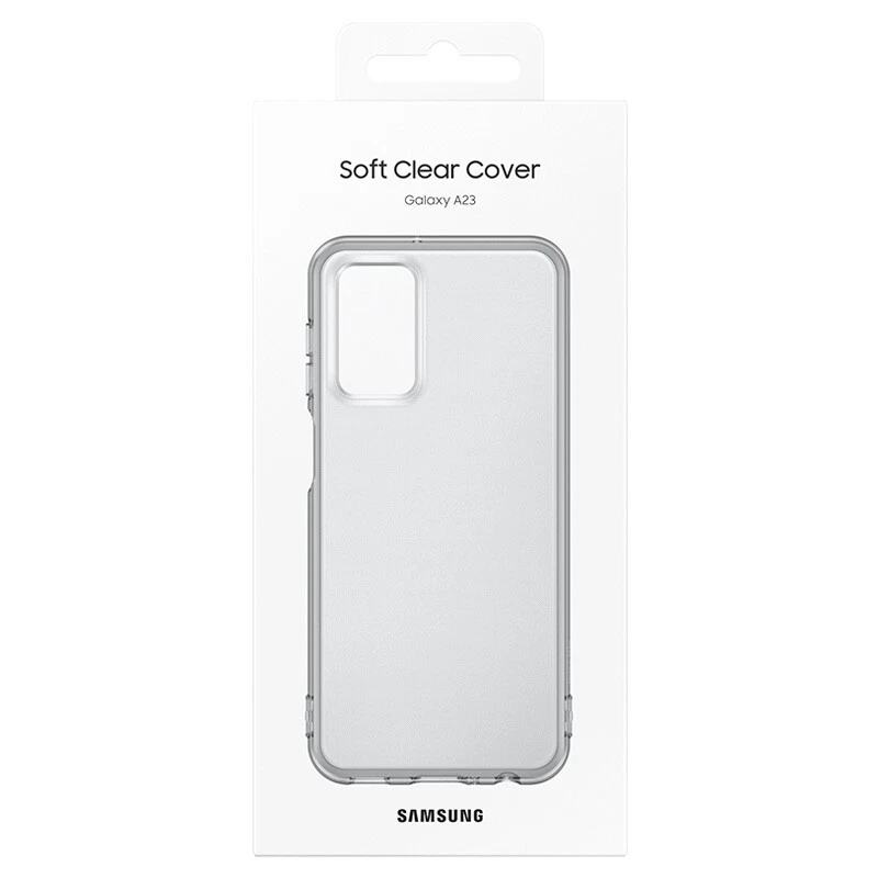 Genuine Samsung Soft Clear Cover for Galaxy A23 & A23 5G - Image 5