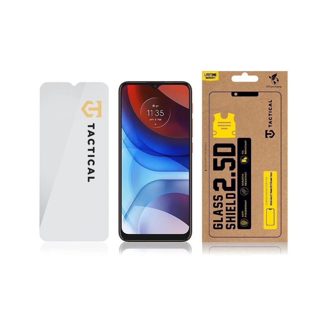 Motorola E7 Power E7i 2.5D Tempered Glass Screen Protector Tough LCD Protector