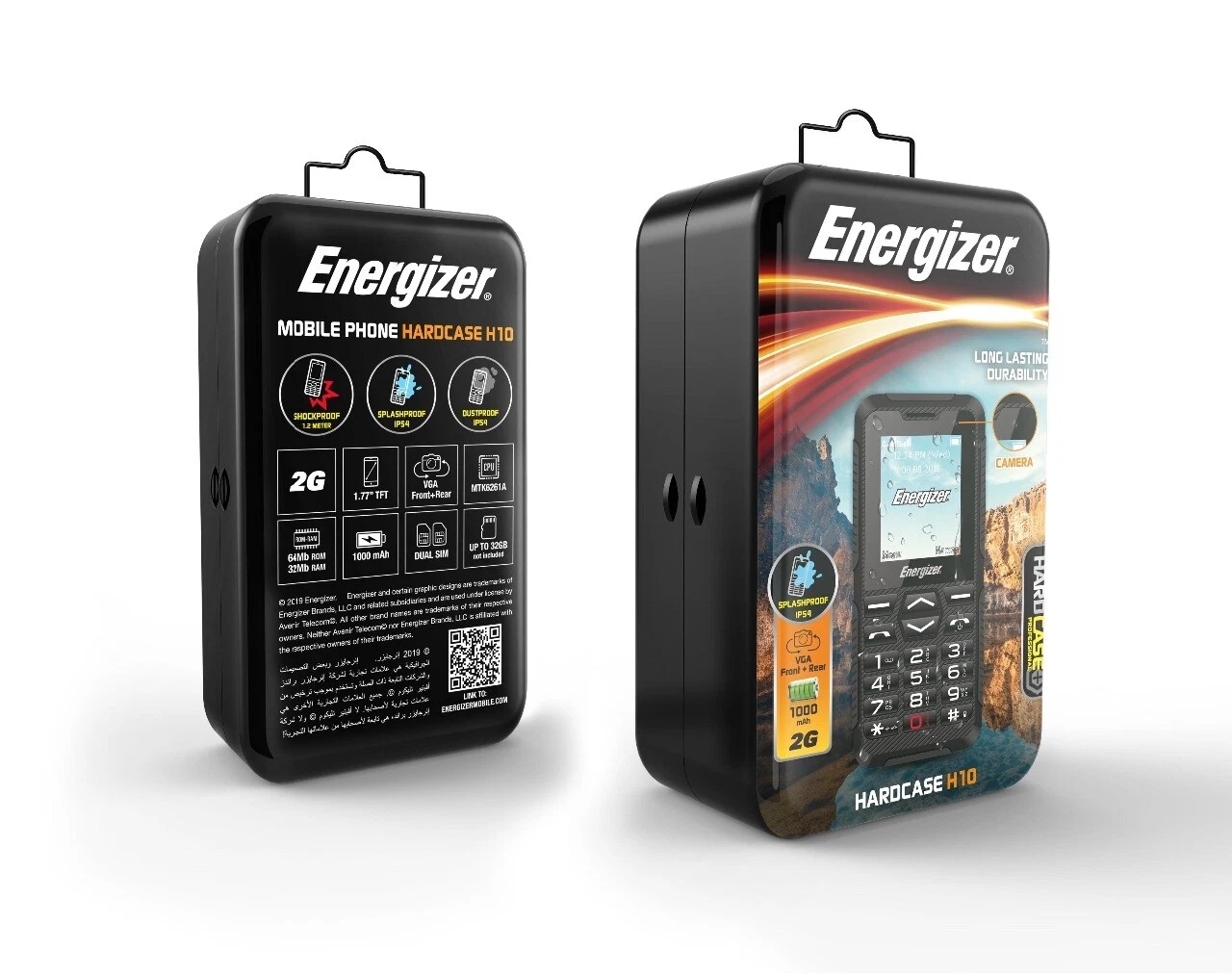 Energizer Hardcase H10 Shock Proof Dust Proof Impact Sim Free Phone - Image 3