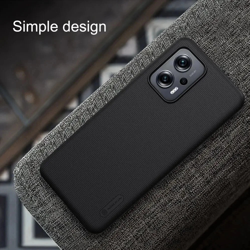 Nillkin Super Frosted Black For Xiaomi Poco X4 GT / Redmi Note 11T / 11T Pro+ - Image 3