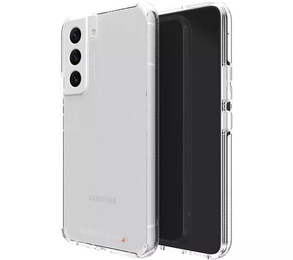 Official Gear4 Samsung Galaxy S22+ Crystal Palace Clear Impact D30 Case Cover