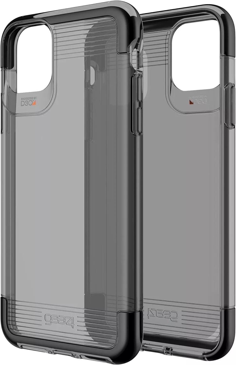 GEAR4 Wembley D30 Impact Transparent for iPhone 11 Pro Max Case - Black