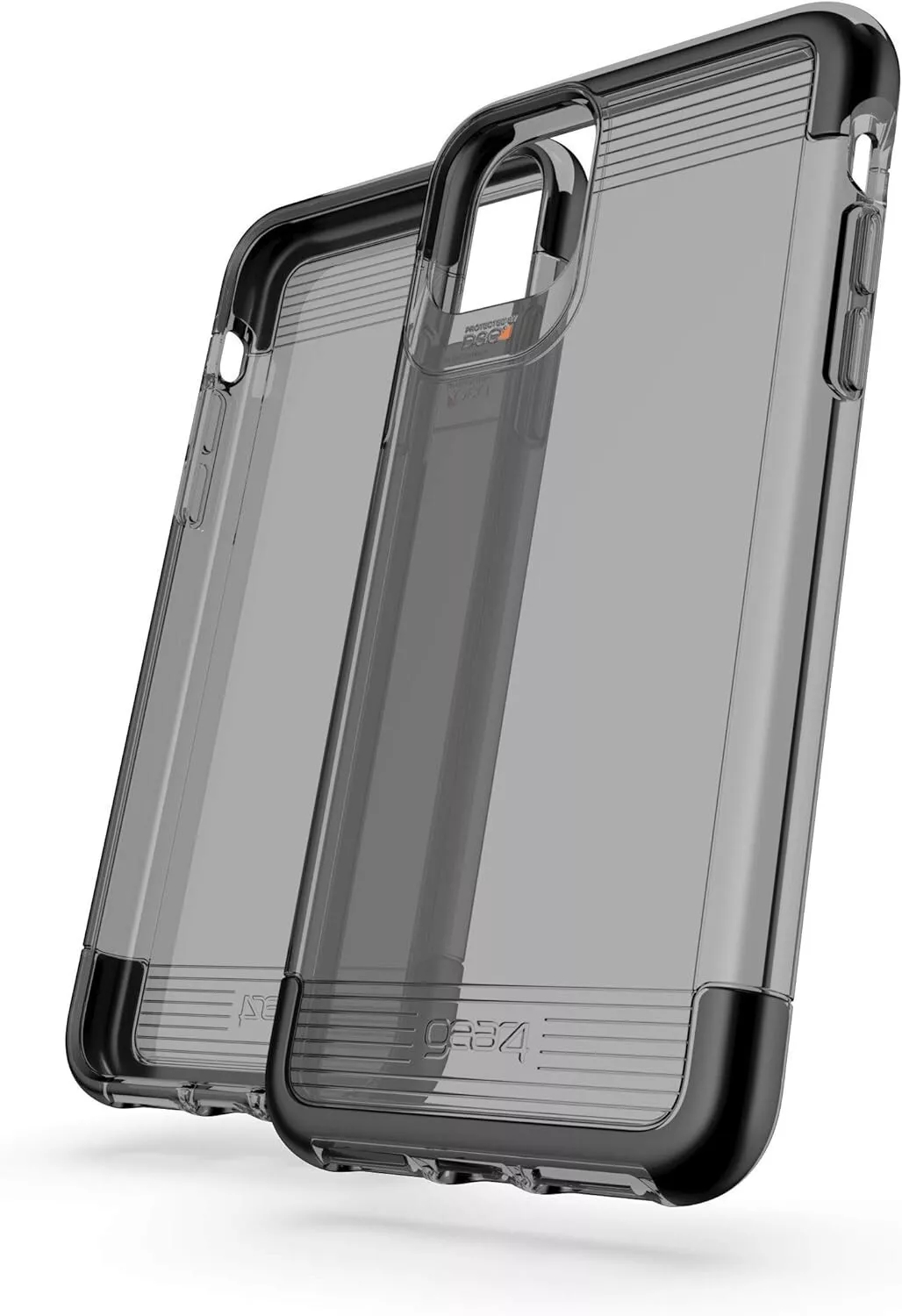 GEAR4 Wembley D30 Impact Transparent for iPhone 11 Pro Max Case - Black - Image 2