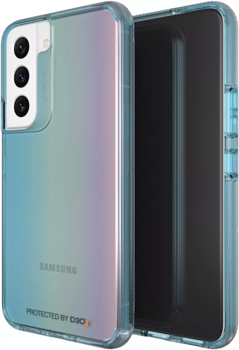 Official Gear4 Samsung Galaxy S22+ Plus Milan Aurora Clear Impact D30 Case Cover