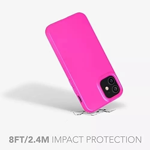 Genuine Tech21 Pink EvoSlim Impact Protection Case Cover For iPhone 12 & 12 Pro - Image 3