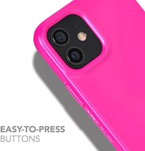 Genuine Tech21 Pink EvoSlim Impact Protection Case Cover For iPhone 12 & 12 Pro - Image 4