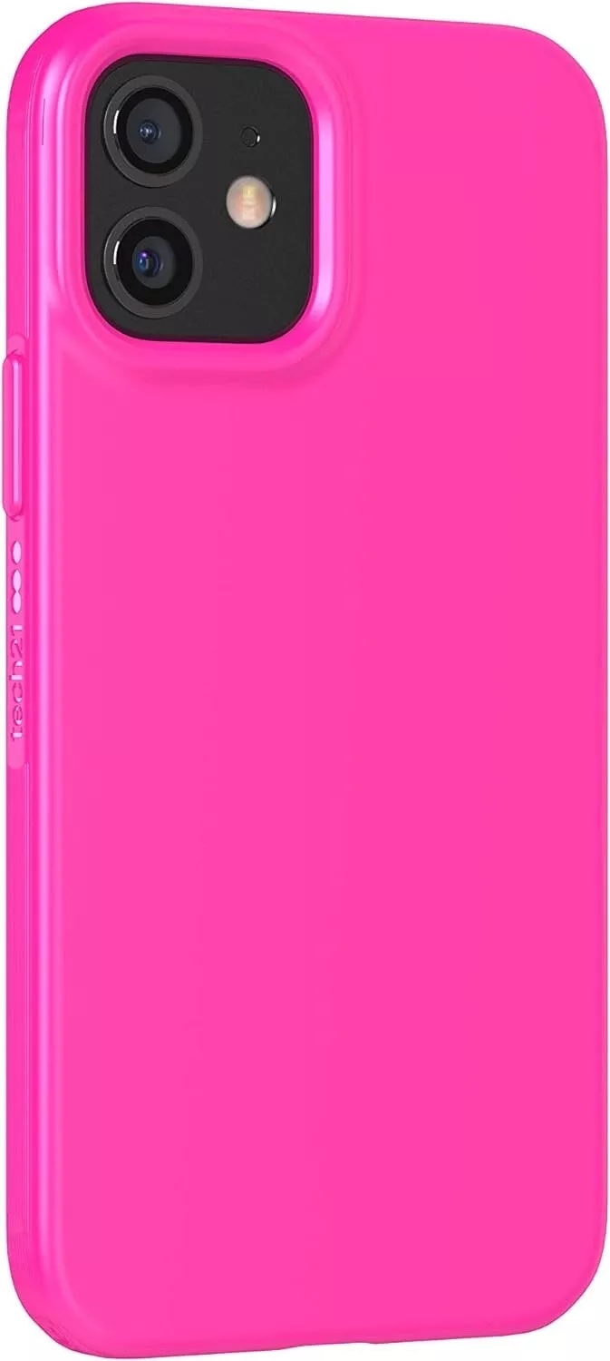 Genuine Tech21 Pink EvoSlim Impact Protection Case Cover For iPhone 12 & 12 Pro - Image 8