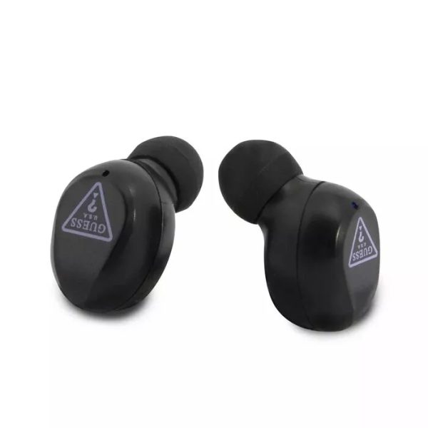 Genuine Guess Triangle Logo Bluetooth True Wireless Earbuds with Charging Case - Image 3