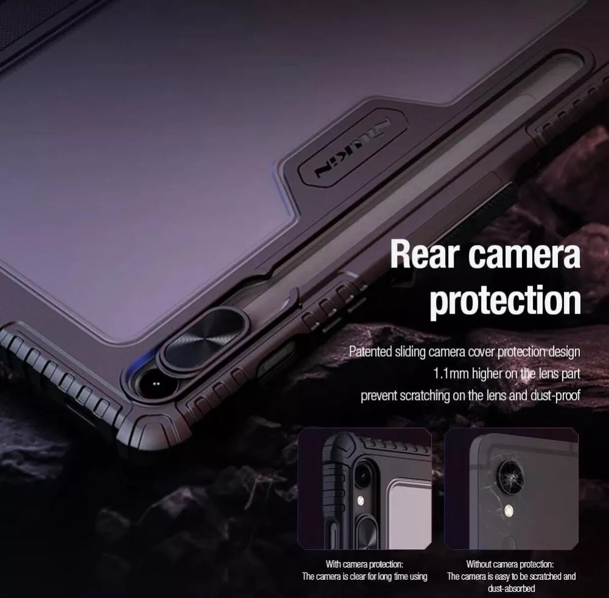 Nillkin PRO Protective Impact Stand Case Multi-angle for Samsung Galaxy Tab S9 - Image 8