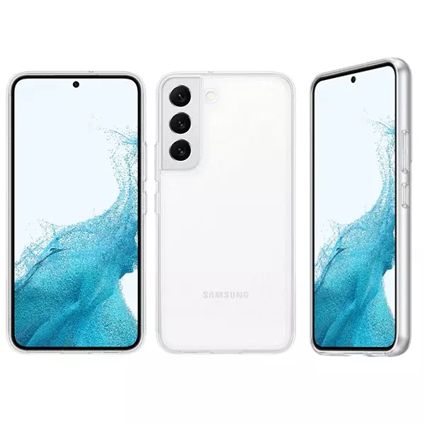 Genuine Samsung Galaxy S22+ Clear Cover Transparent EF-QS906CTEGWW - Image 2