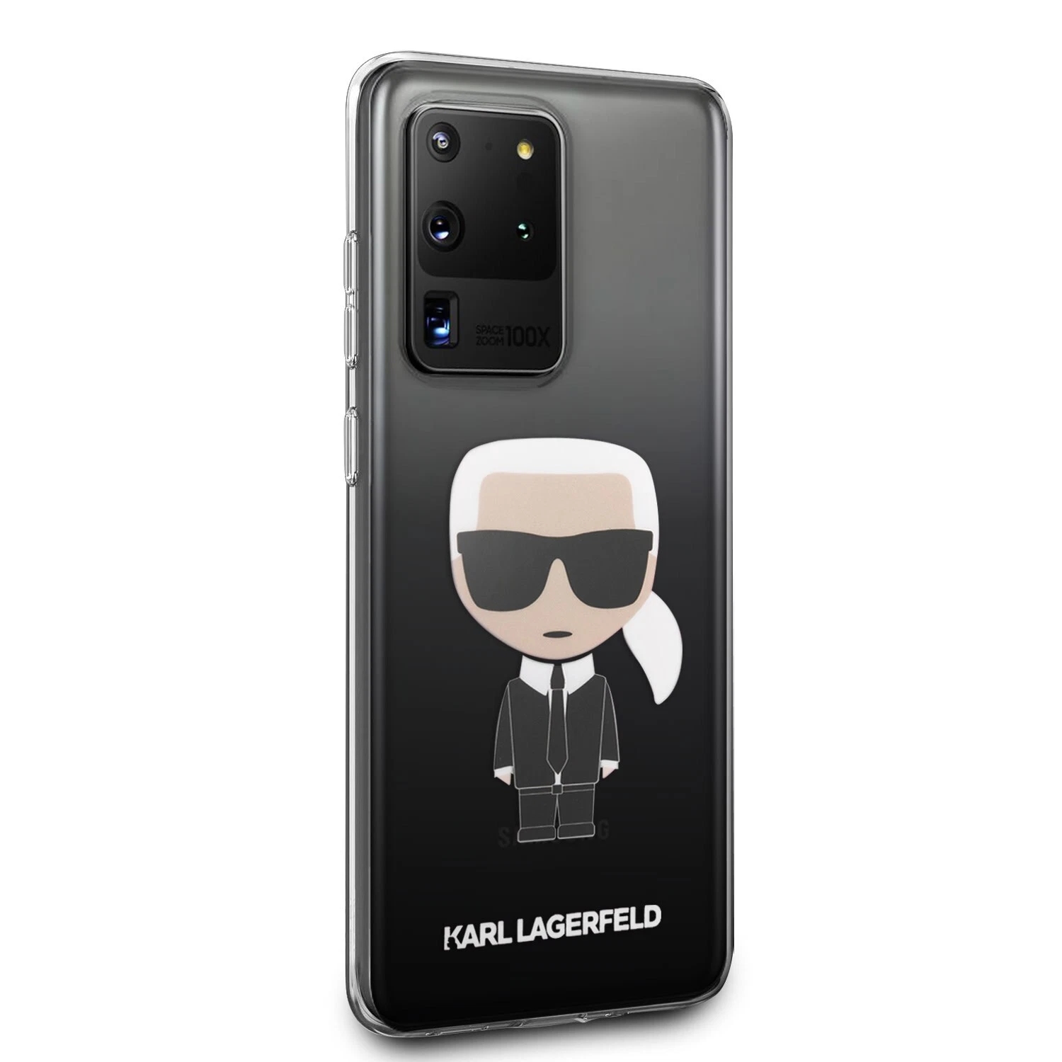 Karl Lagerfeld Karl & Choupette Transparent Impact Case Cover Samsung S20 Ultra - Image 2