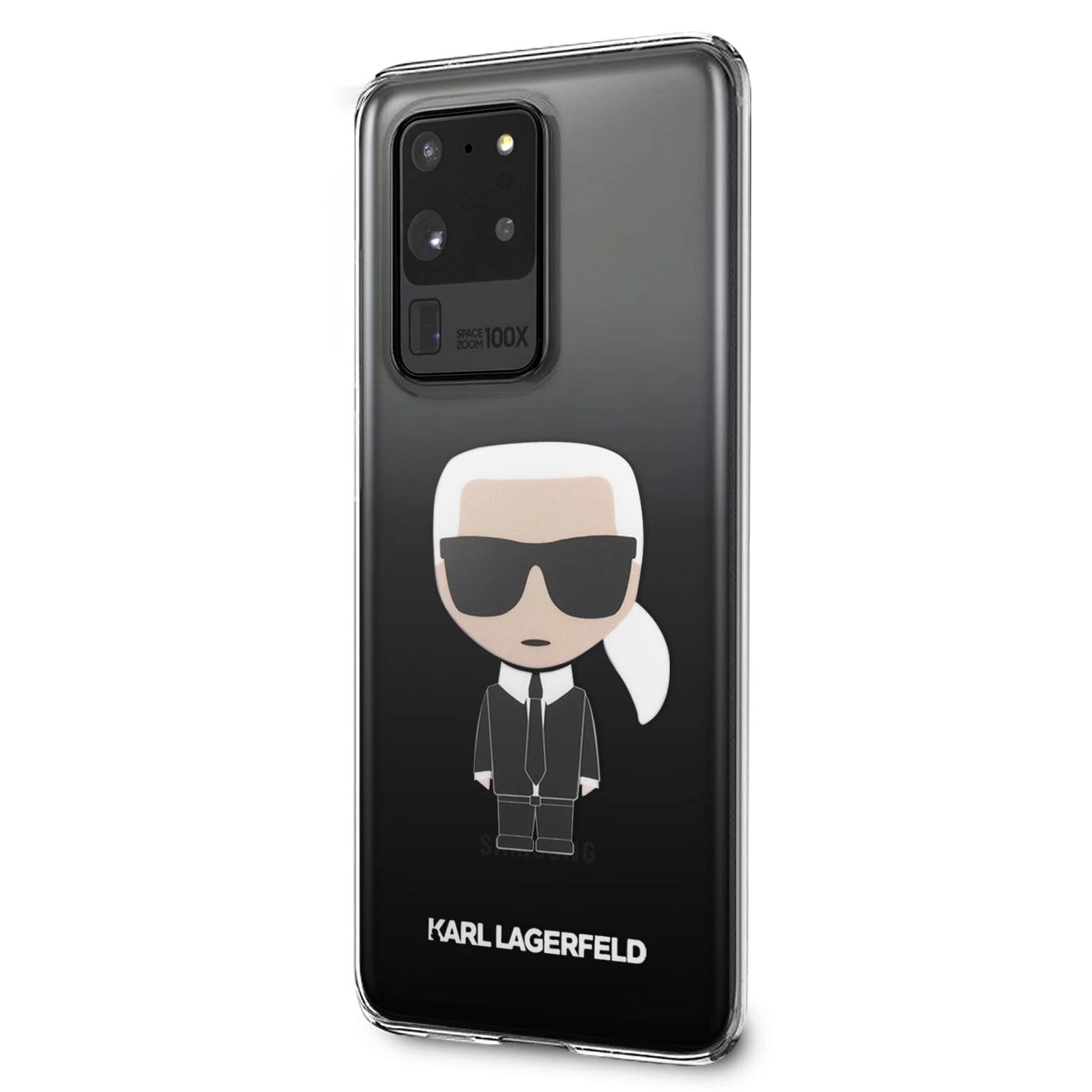 Karl Lagerfeld Karl & Choupette Transparent Impact Case Cover Samsung S20 Ultra - Image 4