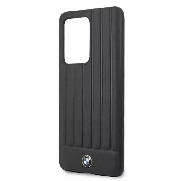 Genuine BMW Signature Black Leather Impact Case for Samsung Galaxy S20 Ultra - Image 5