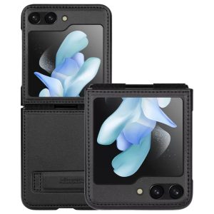 Nillkin Qin Leather Case Cover For Samsung Galaxy Z Flip 5 5G - Black