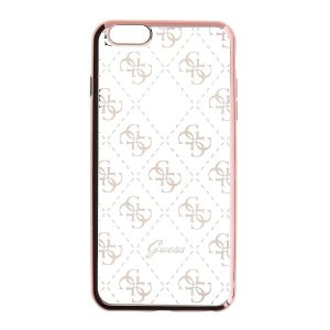 Genuine Guess TPU 4G Impact Hard Case iPhone 6 Plus & 6s Plus - Rose Gold