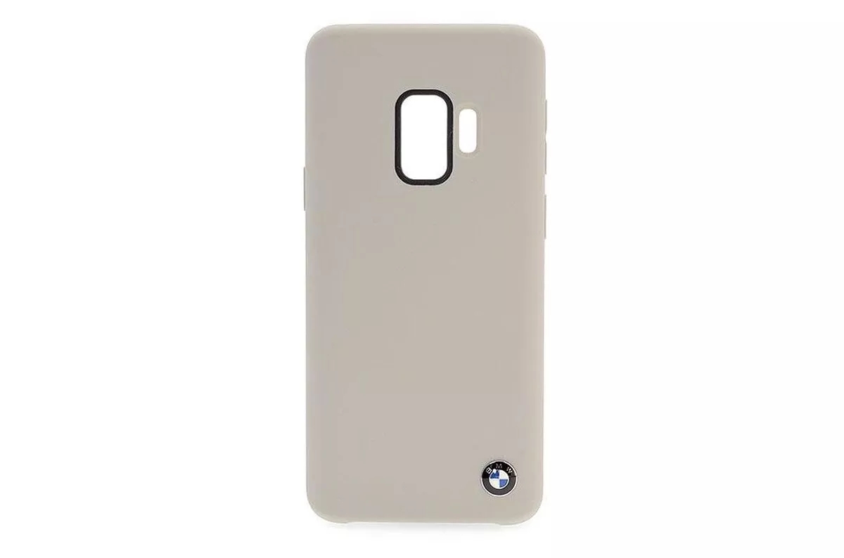 Genuine BMW Liquid Silicone Impact Case for Samsung S9 Beige - Image 11