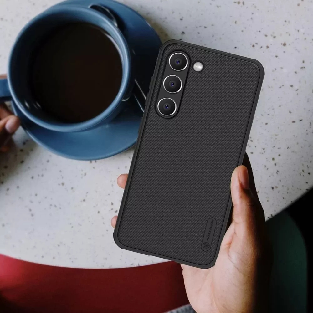 Nillkin Frosted Shield Blue Case Cover for Samsung Galaxy S23+ - Image 15