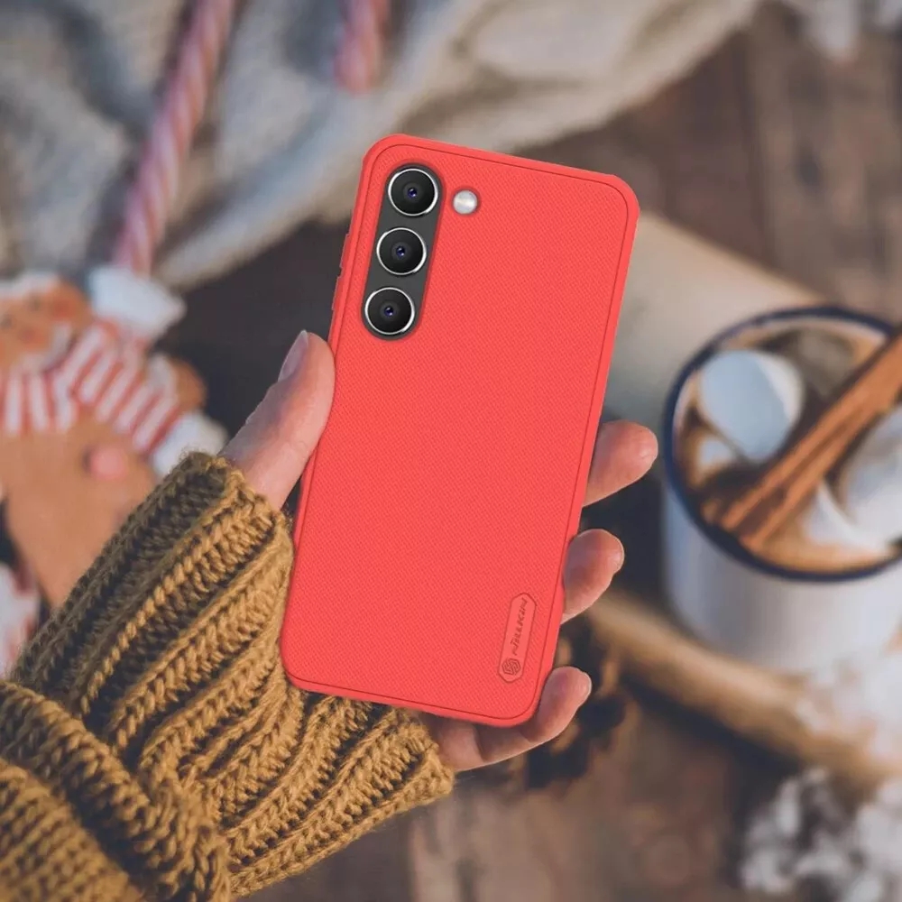 Nillkin Frosted Shield Blue Case Cover for Samsung Galaxy S23+ - Image 16