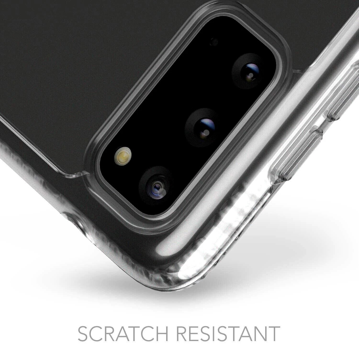 tech21 Samsung Galaxy S20 Antimicrobial Strong Tough Clear Back Case Impact - Image 7