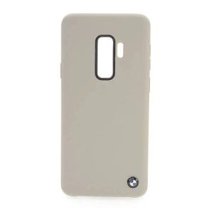Genuine BMW Liquid Silicone Impact Case for Samsung S9+ Plus Beige
