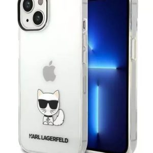 Genuine Karl Lagerfeld Fashion Transparent Choupette Impact iPhone 14 Clear